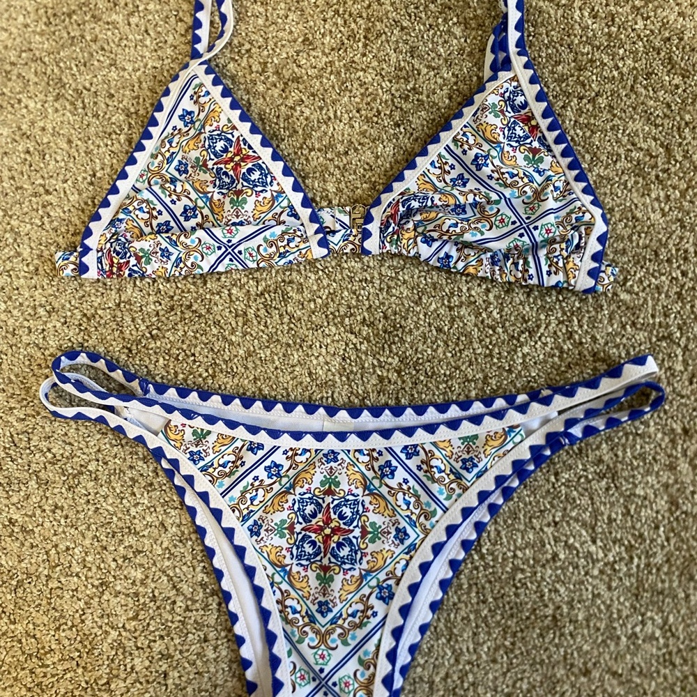 Printed Bikini Set